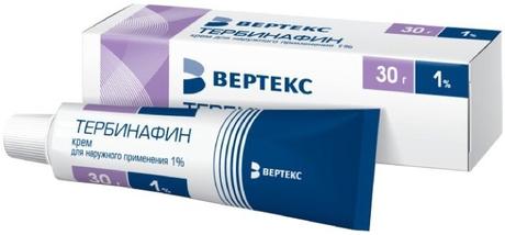 Фото Тербинафин, крем 1%, 30 г