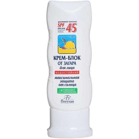 Фото Флоресан Солн Серия крем-блок от загара Spf45 (ф-113) косметический крем 60 мл №1