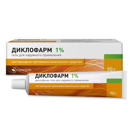 Фото Диклофарм, гель для наружного применения, 90 г