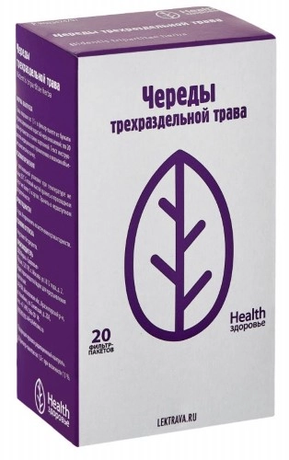 Фото Череды трехраздельной трава, фильтр-пакет 1,5 г, 20 шт.