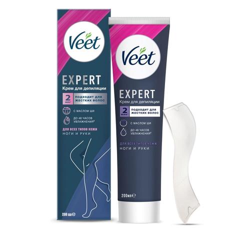Фото Veet Expert, крем для депиляции для всех типов кожи 200 мл