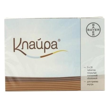 Фото Клайра, набор таблеток, 84 шт.