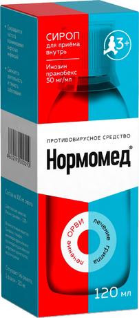 Фото Нормомед, сироп 50 мг/мл, 120 мл