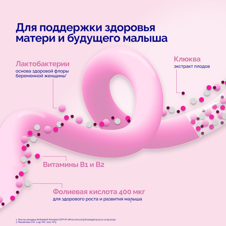 Фото Пробиэль Пренатал, капсулы массой 475 мг, 30 шт.