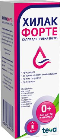 Фото Хилак форте, капли, 30 мл