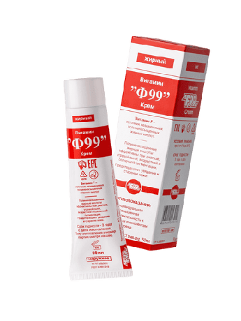 Фото Витамин Ф99, крем для лица и тела жирный 50 мл