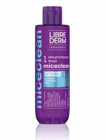 Фото Либридерм MICECLEAN HYDRA, мицеллярная вода для сухой кожи, 200 мл