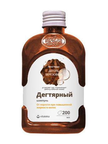 Фото Витатека шампунь Дегтярный от перхоти и повышенной жирности волос 200 мл