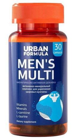 Фото Men's Multi Urban Formula, витаминно-минеральный комплекс от А до Zn для мужчин, капсулы, 30 шт.
