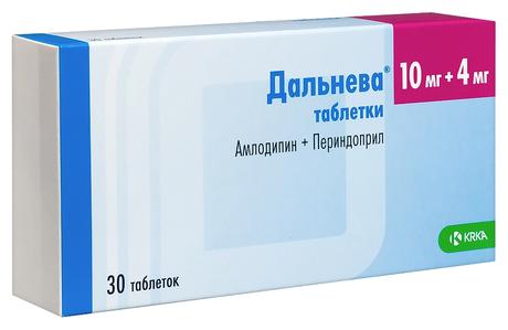 Фото Дальнева, таблетки 10 мг+4 мг, 30 шт.