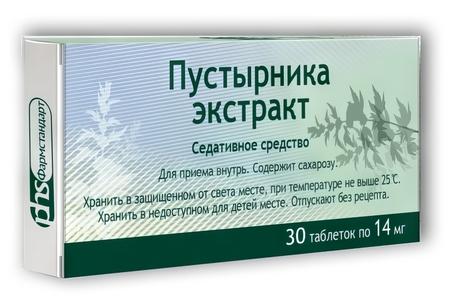 Фото Пустырника экстракт, таблетки 14 мг, 30 шт.