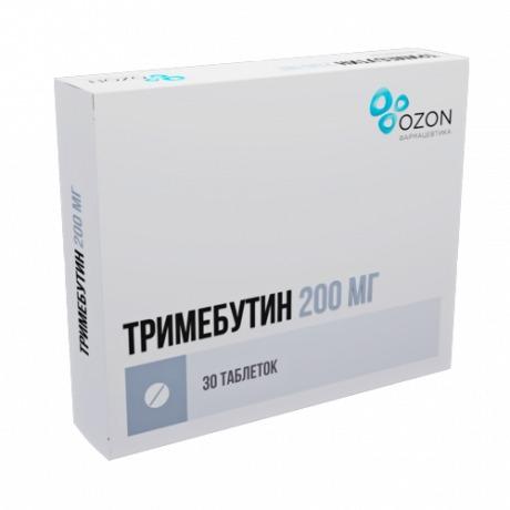 Фото Тримебутин, таблетки 200 мг, 30 шт.