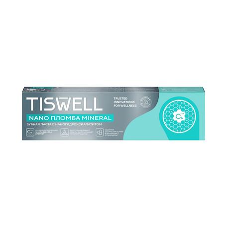 Фото TISWELL зубная паста реминерализирующая от кариеса с наногидроксиапатитом (мятная) 110 г, 1 шт.