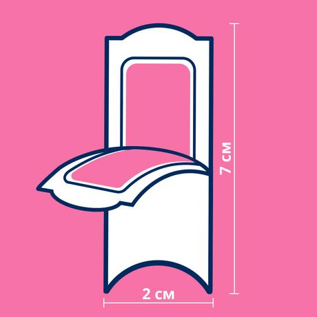 Фото Veet Easy Gel-wax, полоски восковые для депиляции (для чувствительной кожи, с ароматом василька), 12 шт.