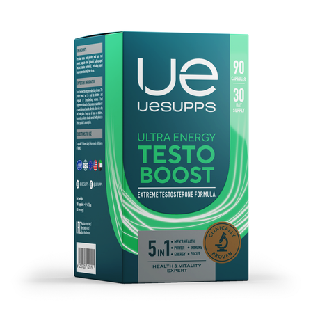 Фото UESUPPS Ультра Энерджи Тестобуст, капсулы, 90 шт.