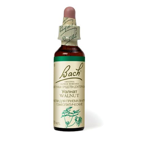Фото Капли Баха Уолнат №33, капли гомеопатические флакон, 10 мл