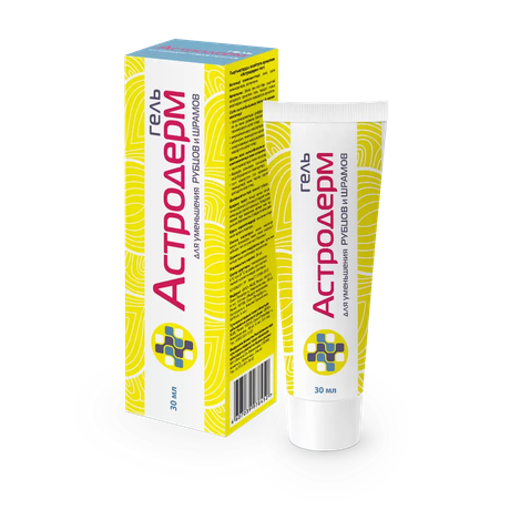 Фото Астродерм, гель для уменьшения рубцов и шрамов, 30 мл