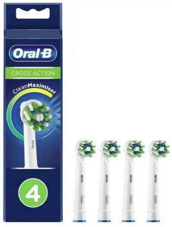 Фото Oral-B CrossAction, насадка для электрической зубной щетки, 4 шт.