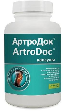 Фото АртроДок, капсулы 500 мг, 120 шт.
