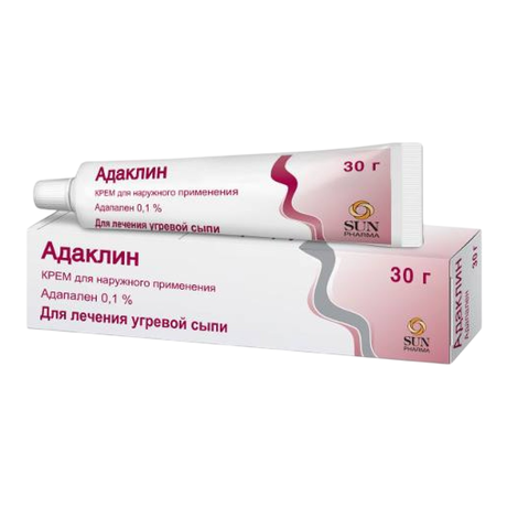 Фото Адаклин, крем 0.1%, 30 г