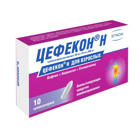 Фото Цефекон Н, суппозитории, 10 шт.