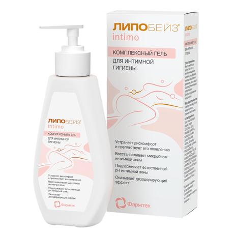 Фото Липобейз Интимо, гель для интимной гигиены комплексный 200 мл