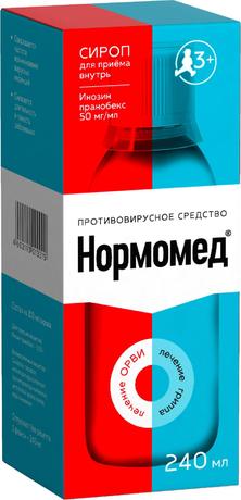 Фото Нормомед, сироп 50 мг/мл, 240 мл