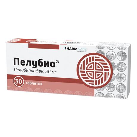 Фото Пелубио, таблетки 30 мг, 30 шт.