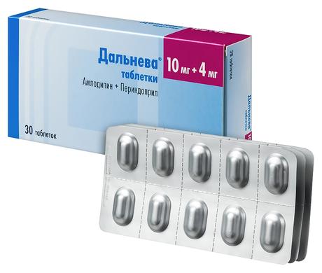 Фото Дальнева, таблетки 10 мг+4 мг, 30 шт.