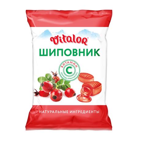 Фото Леденцы на основе трав с витамином С, со вкусом шиповника, 60 г, 1 шт.