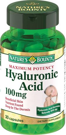 Фото Nature'S Bounty Гиалуроновая кислота, капсулы 20 мг, 30 шт.