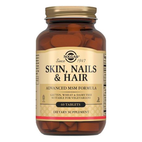 Фото Солгар для кожи, ногтей и волос, таблетки, 60 шт.