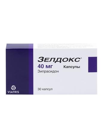 Фото Зелдокс, капсулы 40 мг, 30 шт.