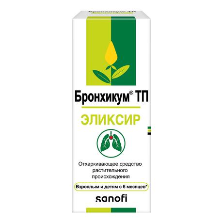 Фото Бронхикум ТП, эликсир, 130 г