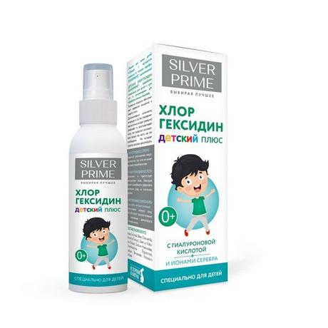 Фото SilverPrime Хлоргексидин Плюс лосьон д/кожи с экстр ромашки/ионами серебра детский средство дезинфицирующее 100 мл №1
