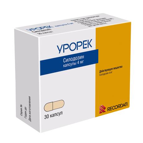 Фото Урорек, капсулы 4 мг, 30 шт.