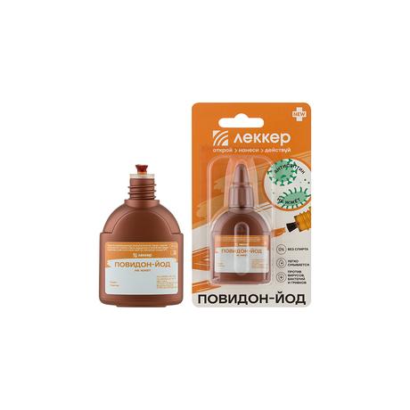 Фото Повидон-йод, средство дезинфицирующее (с кисточкой) 20 мл 