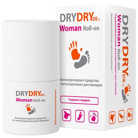 Фото Драй Драй де Вуман средство от потоотделения для женщин 50 мл, 1 шт.