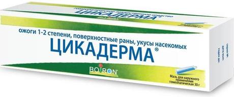 Фото Цикадерма, мазь гомеопатическая 30 г