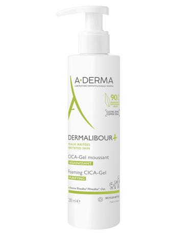 Фото A-Derma Dermalibour+Cica гель очищающий, пенящийся 200 мл