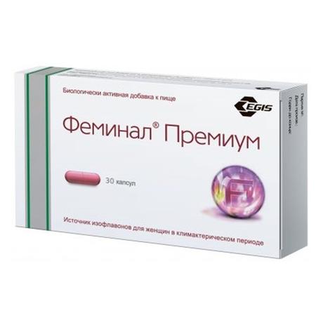 Фото Феминал Премиум, капсулы 221 мг, 30 шт.