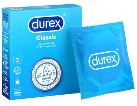 Фото Презервативы Durex Classic классические, 3 шт.