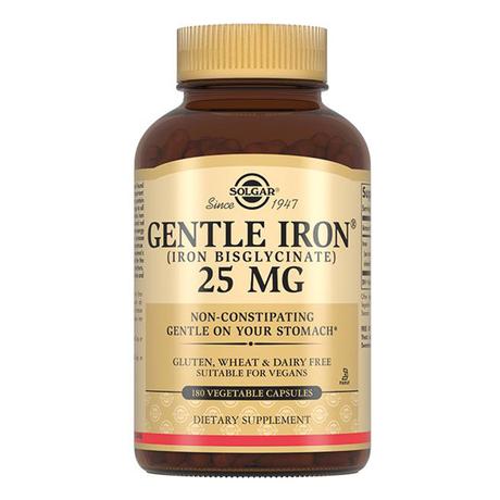 Фото Солгар Легкодоступное железо Джентл Айрон, капсулы, 180 шт.
