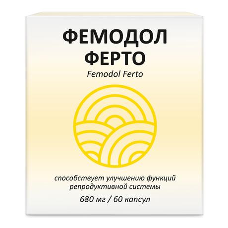 Фото Фетомол Ферто 680 мг, 60 шт.