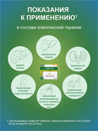 Фото Хофитол, раствор, 120 мл