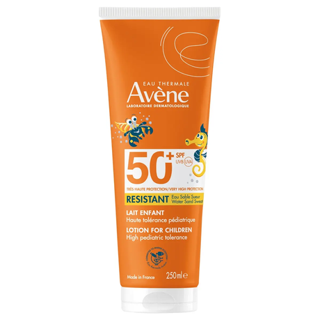 Фото Avene Солнцезащитный лосьон для чувствительной кожи детей SPF50+ 250 мл