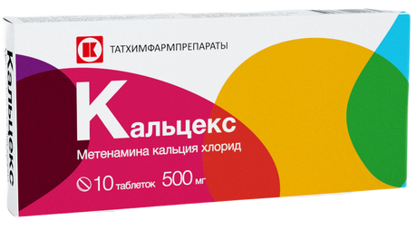Фото Кальцекс, таблетки 500 мг, 10 шт.