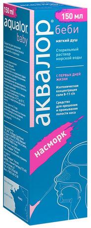 Фото Аквалор Беби, раствор, 150 мл