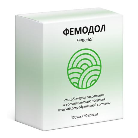 Фото Фемодол капсулы 300 мг, 90 шт.