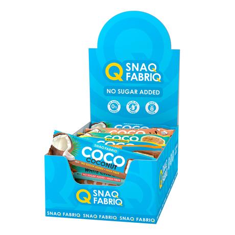 Фото SNAQ FABRIQ батончик глазированный (ассорти) 40 г, 30 шт.